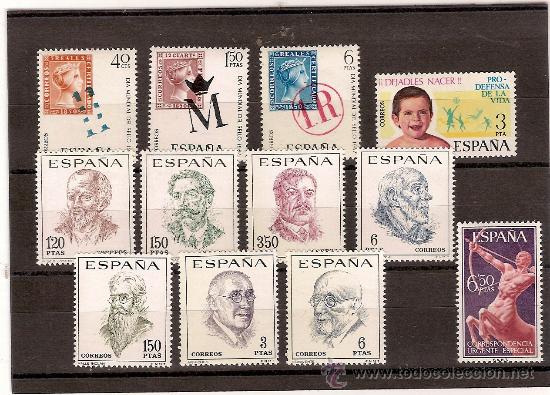 Sellos: CONJUNTO DE SELLOS DE ESPA&Ntilde;A 2&ordm; CENTENARIO JO - Foto 1