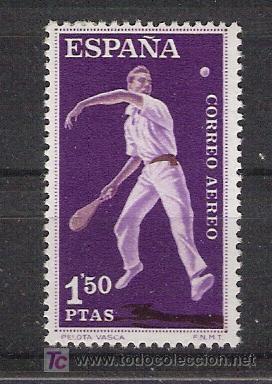 Stamps: 1960 - DEPORTES - PELOTA VASCA - EDIFIL 1317 ***