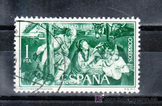 Sellos: espa&ntilde;a 1692 usada, navidad, mayno - Foto 1