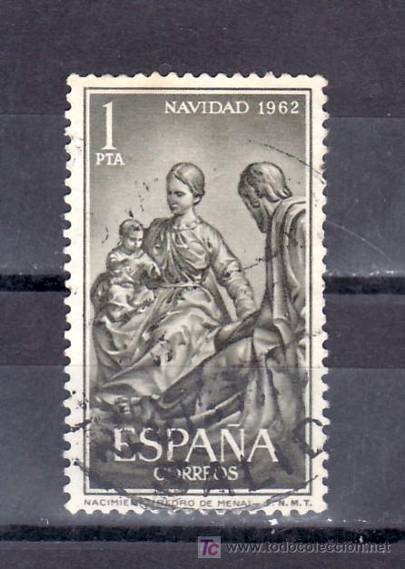 Sellos: espa&ntilde;a 1478 usada, navidad, pedro de mena, - Foto 1