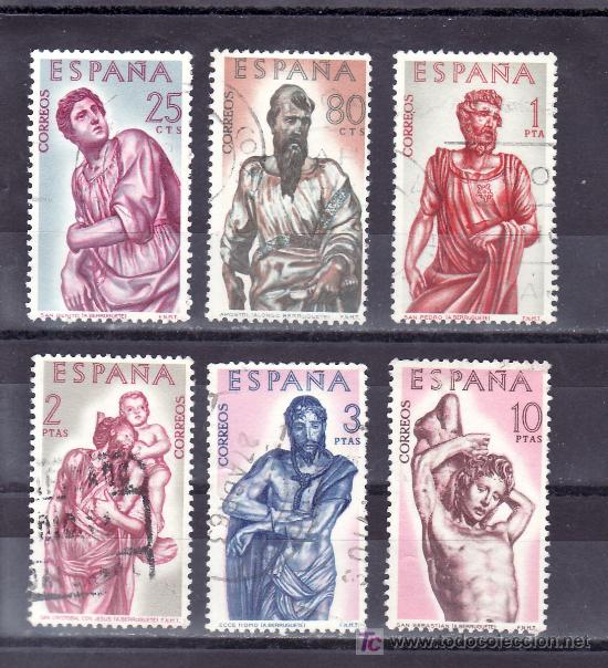 Sellos: espa&ntilde;a 1438/43 usada, alonso de berruguete, - Foto 1