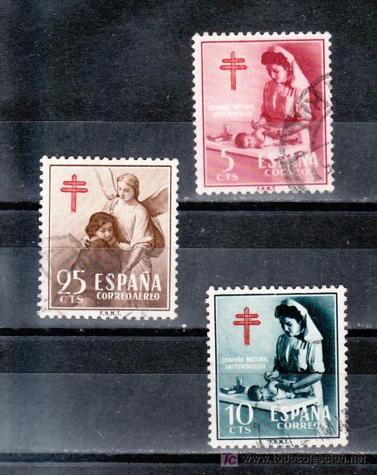 Sellos: espa&ntilde;a 1121/3 usada, pro tuberculosos - Foto 1
