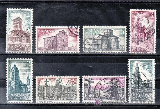 Sellos: espa&ntilde;a 2063/70 usada, a&ntilde;o santo compostelano, - Foto 1