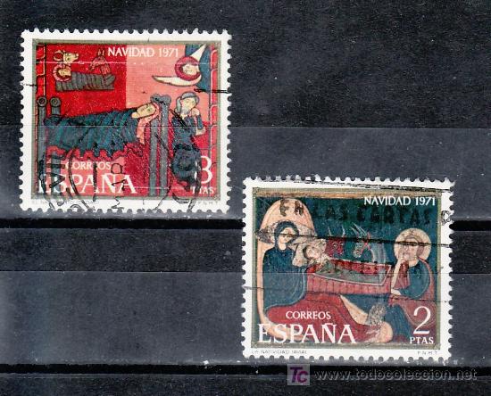 Sellos: espa&ntilde;a 2061/2 usada, navidad, - Foto 1