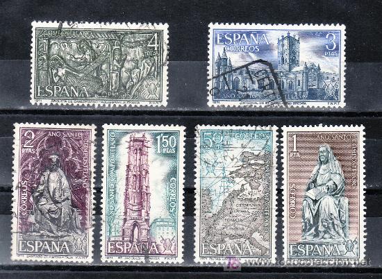 Sellos: espa&ntilde;a 2008/13 usada, a&ntilde;o santo compostelano, - Foto 1