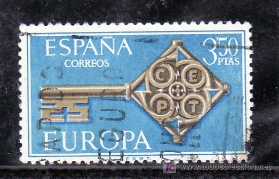Sellos: espa&ntilde;a 1868 usada, tema europa, cept, - Foto 1