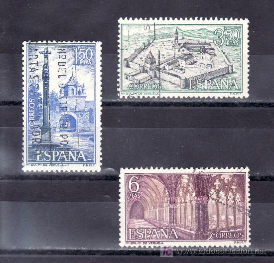 Sellos: espa&ntilde;a 1834/6 usada, monasterio de veruela, - Foto 1