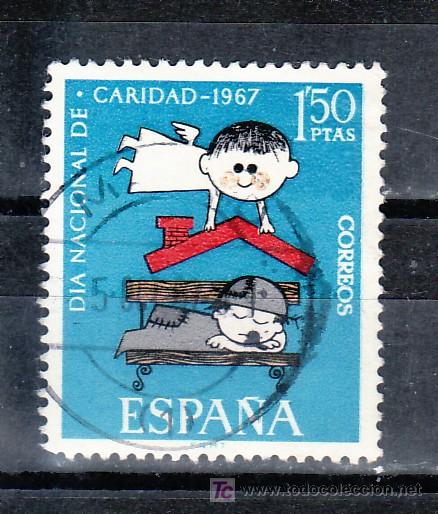 Sellos: espa&ntilde;a 1801 usada, pro caritas espa&ntilde;ola, - Foto 1