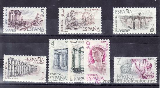 Sellos: espa&ntilde;a 2184/91 sin charnela, roma - hispania - Foto 1