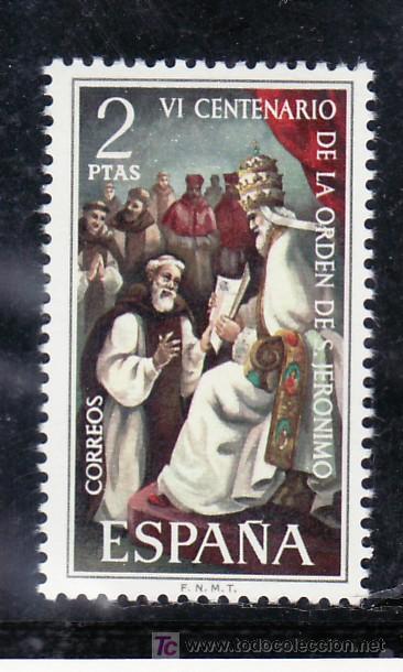 Sellos: espa&ntilde;a 2158 sin charnela, vi centenario de la orden de san jeronimo - Foto 1