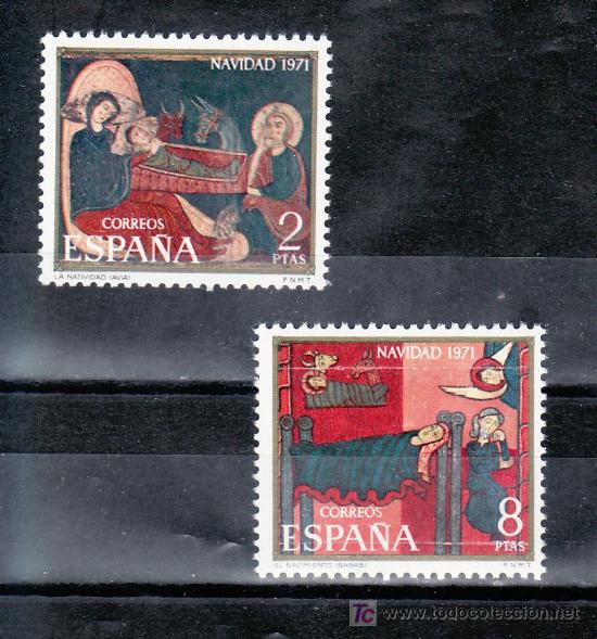 Sellos: espa&ntilde;a 2061/2 sin charnela, navidad, - Foto 1