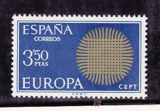 Sellos: espa&ntilde;a 1973 sin charnela, tema europa, cept, - Foto 1