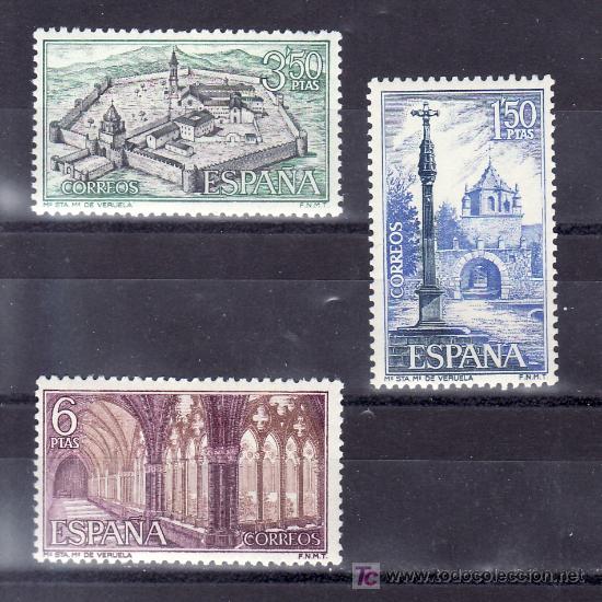 Sellos: espa&ntilde;a 1834/6 sin charnela, monasterio de veruela, - Foto 1