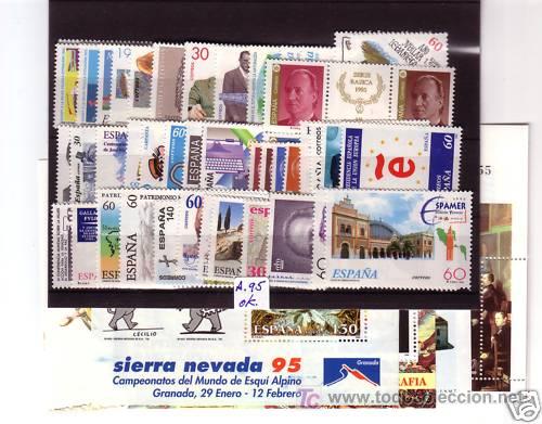 Sellos: A&Ntilde;O 1995 NUEVO SIN CHARNELA. - Foto 1
