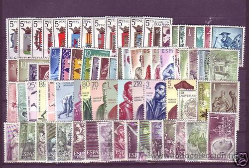 Sellos: A&Ntilde;O 1962 NUEVO SIN CHARNELA. - Foto 1