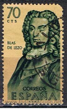 Sellos: ESPA&Ntilde;A // EDIFIL 1375 // 1961 ... USADO - Foto 1