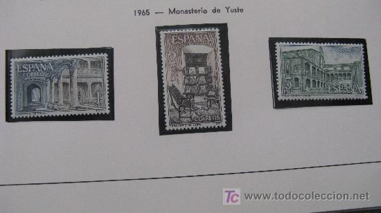 Sellos: 1965 monasterio de yuste. edifil 1686/8 - Foto 1
