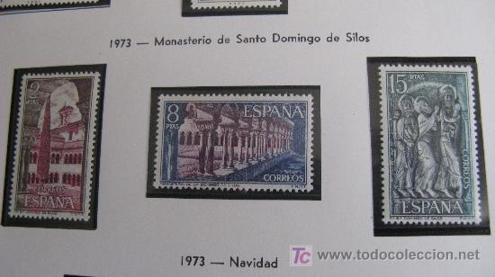 Sellos: 1973 monasterio de santo domingo de silos. edifil 2159/61 - Foto 1