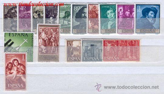 Sellos: A&ntilde;o 1959 Nuevos, sin charnela - Foto 1