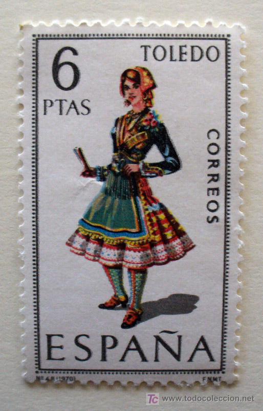Sellos: TRAJES TIPICOS- TOLEDO - Foto 1