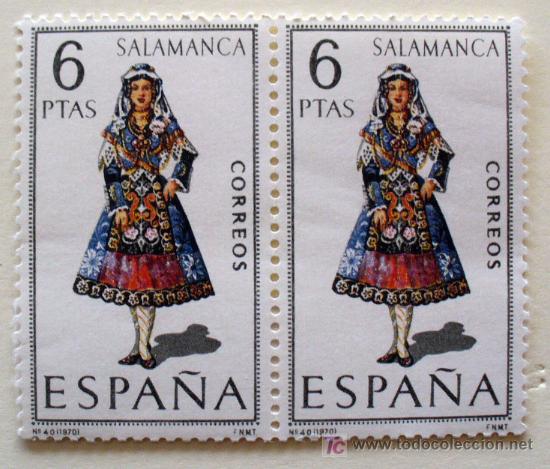 Francobolli: TRAJES TIPICOS- SALAMANCA-BLOQUE DE 2
