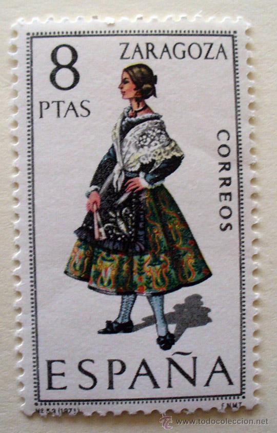Sellos: TRAJES TIPICOS- ZARAGOZA - Foto 1