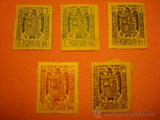 Sellos: SELLOS DE POLIZAS PARA FACTURAS Y RECIBOS - Foto 1