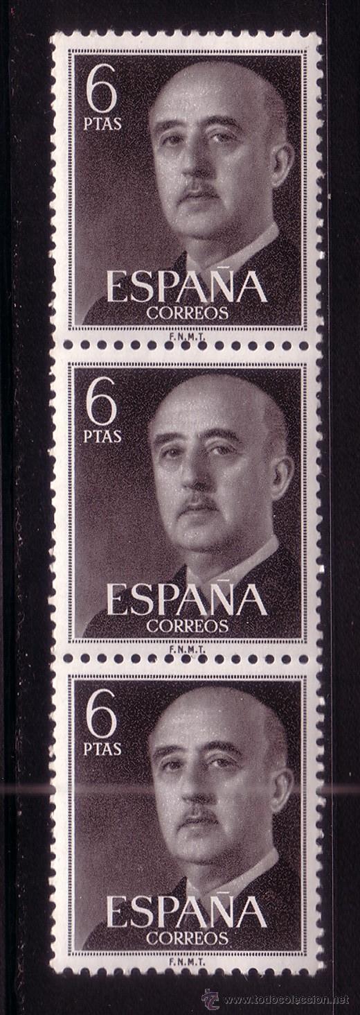 Sellos: ESPA&Ntilde;A 1161A*** - A&Ntilde;O 1955 - GENERAL FRANCO - Foto 1