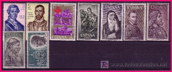Sellos: 1963 A&ntilde;o Completo EDIFIL n&ordm; 1481 a 1540 * * - Foto 2