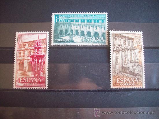 Sellos: Magnifica serie de Monasterio de Samos edifil 1322/24 en nuevo ** - Foto 1