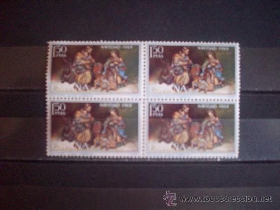 Sellos: Navidad en bloque de cuatro edifil 1764 en nuevo ** - Foto 1