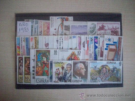 Sellos: A&ntilde;o 1983 Completo Sellos nuevos ** - Foto 1