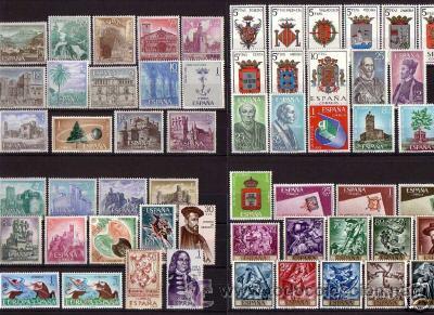 Sellos: ESPA&Ntilde;A 1966 - A&Ntilde;O COMPLETO - Foto 1