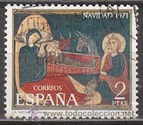 Sellos: Edifil 2061, Navidad 1971, usado - Foto 1