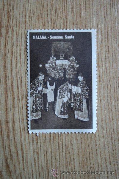 Sellos: M&aacute;laga. Semana Santa. - Foto 1