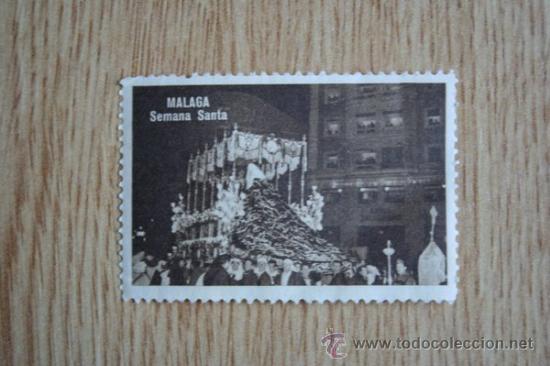 Sellos: M&aacute;laga. Semana Santa. - Foto 1