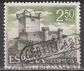 Sellos: Edifil 1883, CASTILLO DE sOBROSO (pONTEVEDRA), usado - Foto 1