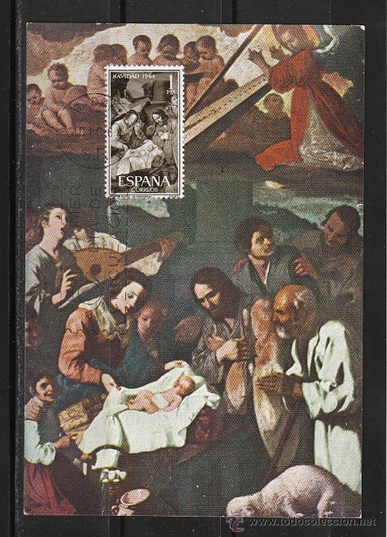 Sellos: NAVIDAD 1964 EN TARJETA POSTAL - Foto 1