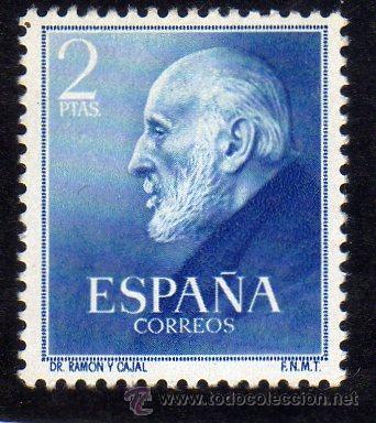Sellos: SANTIAGO RAMON Y CAJAL - EDIFIL 1119. - Foto 1