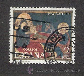 Sellos: 1971 ESPA&Ntilde;A - NAVIDAD - USADO - EDIFIL 2061 - Foto 1