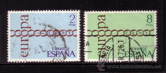 Sellos: ESPA&Ntilde;A 2031/32 - A&Ntilde;O 1971 - EUROPA - Foto 1