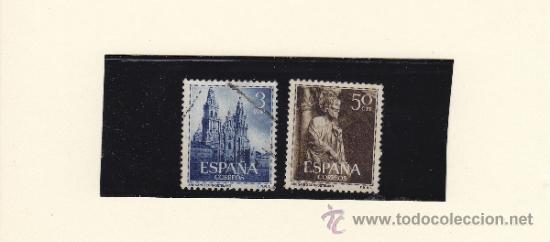 Sellos: ESPA&Ntilde;A - EDIFIL n.  1130 / 1131  &ordm;  USADO - Foto 1