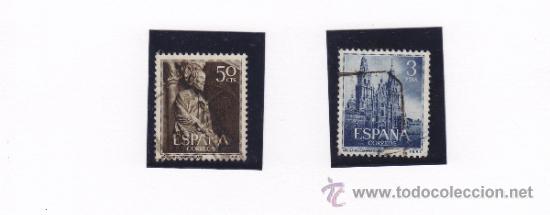Sellos: ESPA&Ntilde;A - EDIFIL n.  1130 / 1131  &ordm;  USADO - Foto 1