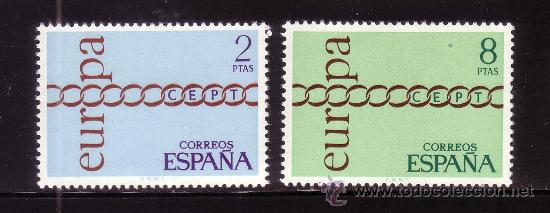 Sellos: ESPA&Ntilde;A 2031/32** - A&Ntilde;O 1971 - EUROPA - Foto 1