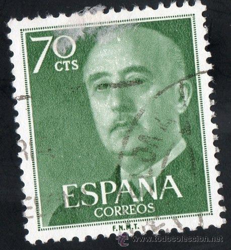 Sellos: 1151 70 cts General Franco. - Foto 1
