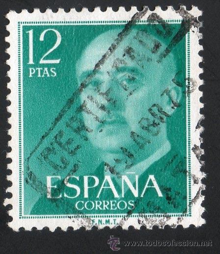Sellos: 2227 12 ptas General Franco - Foto 1