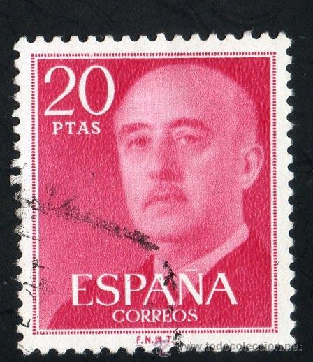 Sellos: 2228 20 ptas General Franco - Foto 1
