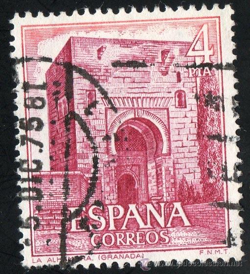 Sellos: 2269 4 pta La Alhambra Granada - Foto 1