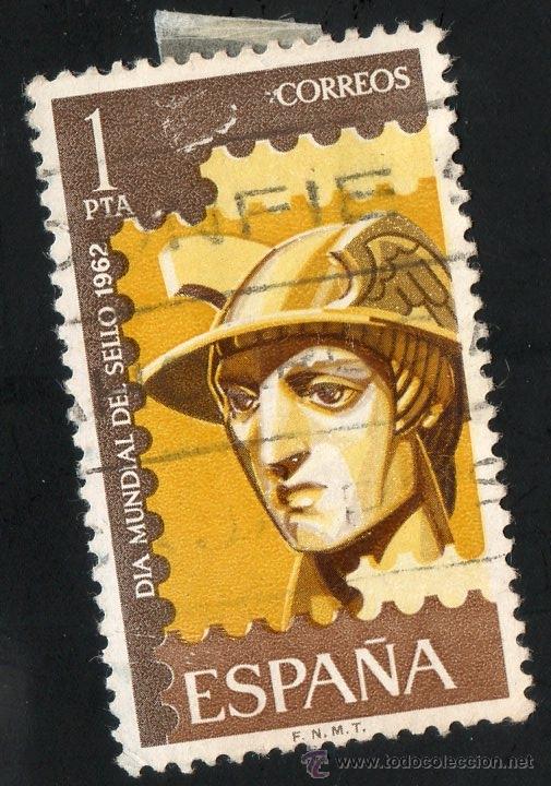 Sellos: 1432 1 pta D&iacute;a mundial del sello - Foto 1