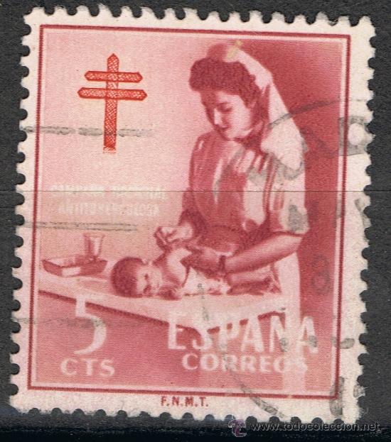 Sellos: 1121 5 cts Pro Tuberculosos - Foto 1